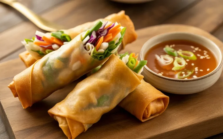 Crispy Vegetable Spring Rolls