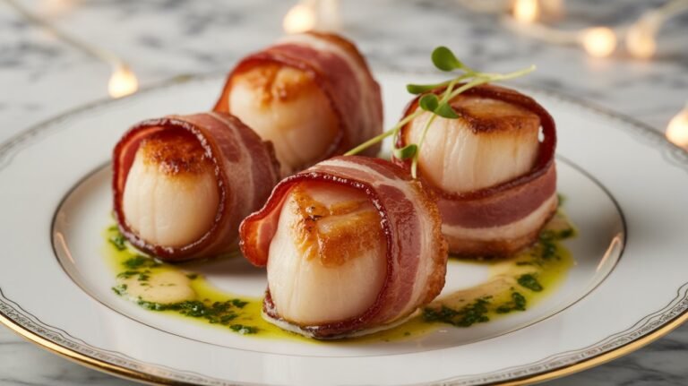 Bacon Wrapped Scallops Elegant Buttery & Perfectly Crispy