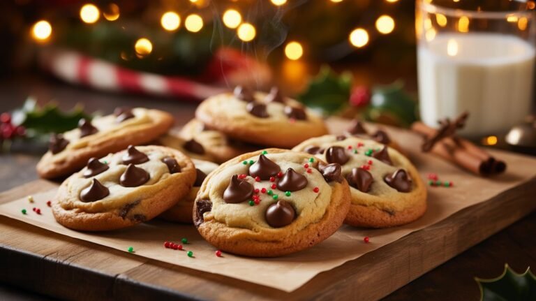 Christmas Chocolate Chip Cookies